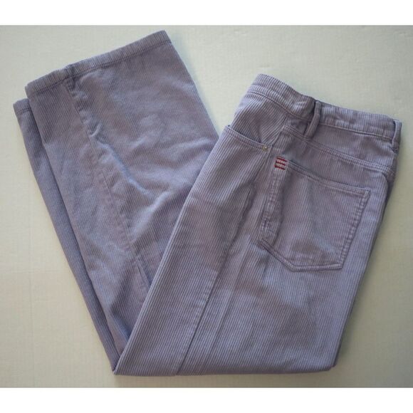 BDG x Urban Outfitters OB1214885 Women's Sz 28 Purple High n Wide Corduroy Pants - Picture 10 of 11